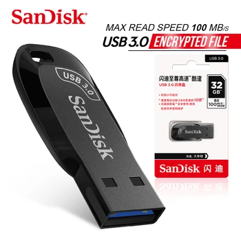 SanDisk USB 3.0 מפתח USB פלאש כונן 128GB 64GB 32GB עט כונני Pendrive USB עט דיסק Flashdrive 256GB 512GB זיכרון למחשב