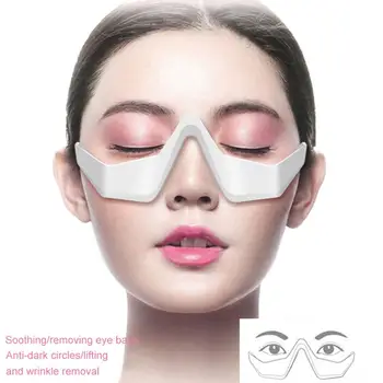 עין לעיסוי נטענת עין טיפול לעיסוי עם 3 עוצמה הגדרות עבור להקל על עיגולים כהים העין אכפת לי מכשיר יופי