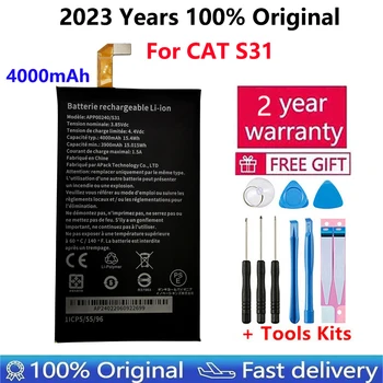 סוללה APP00240 חתול S31 4000mAh טלפון נייד החלפת Batteria Batterie חתול S31 מצבר AKKU עם כלים