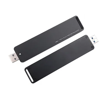 NVME מקרה גדרה מ. 2 SSD מקרה מ 2 מתאם USB SSD M2 SSD קופסת מארז USB 3.1 Type-A ל-PCI-E מ. 2 NVME דיסק קשיח נייד תיק
