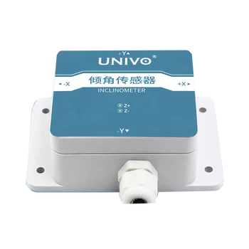 UNIVO דיוק גבוהה שלוש-ציר inclinometer הנטייה חיישן אופקי אינדוקציה בקר מדידת זווית RS485 פלט
