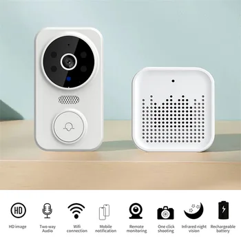 זמן המתנה ארוך לבן/שחור וידאו פעמון רב תכליתי ניטור מרחוק של המצלמה על בטיחות בבית