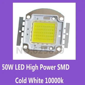 משלוח חינם 50W LED מתח גבוה SMD LED לבן קר 10000k 30-36V עבור DIY