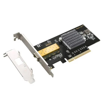 10 Gigabit PCIE כרטיס רשת בשביל 82599 שרת סיב אופטי שולחן העבודה PCI-E X8 מתאם ה-LAN SFP 10Gbit כרטיס רשת