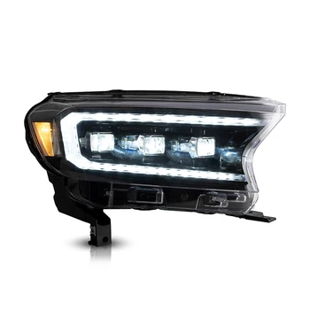 זוג מכוניות הרכבה עבור פורד ריינג ' ר פנס 2015-המכונית הקדמי אור Plug&Play אוטומטית LED מנורה מערכת