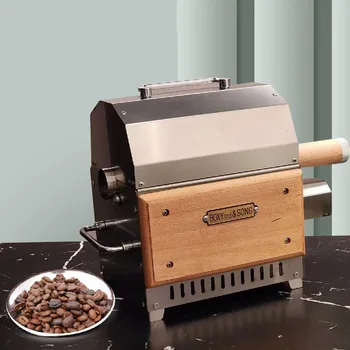 110V 220V ירה ישיר קפה צלייה אוטומטית קטן פולי הקפה נקלים מכונת קפה ידנית מכונת אפייה