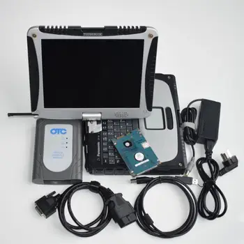 Otc IT3 עבור טויוטה כלי אבחון תוכנה מותקנת במחשב נייד CF-19 מסך מגע מוכן לשימוש גלובלי Techstream GTS