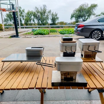 שולחן מתקפל רב תכליתי טיול בטבע איפור שולחנות קפה החלל שומרי מכונית סלון דה ז ' רדן Exterieur ריהוט גן