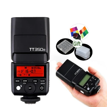 Godox מיני Speedlite TT350N TTL 2.4 G HSS פלאש לניקון ראי מצלמת DSLR D800 D810 D300 D7100 D610 D5200 D3200 D750